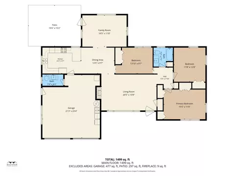 Floorplan - 1730 Shoemaker Dr, Jackson, MI 49203 photo 1 of 1
