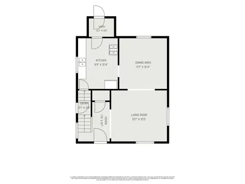 Floorplan - 722 Webb St, Jackson, MI 49202 photo 1 of 3