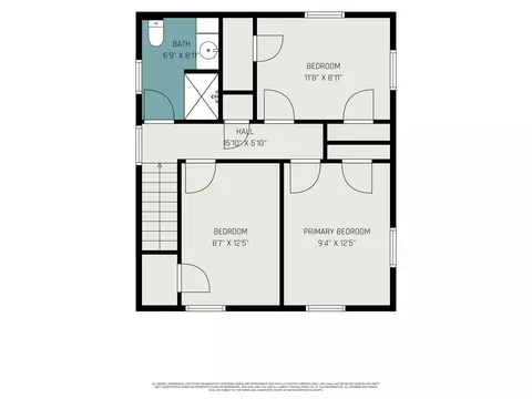 Floorplan - 722 Webb St, Jackson, MI 49202 photo 2 of 3