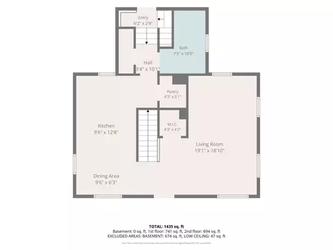 Floorplan - 615 6th St, Baldwin, MI 49304 photo 1 of 4