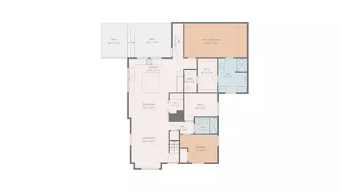 Floorplan - 116 Falcon Rd, Jackson, MI 49202 photo 1 of 3