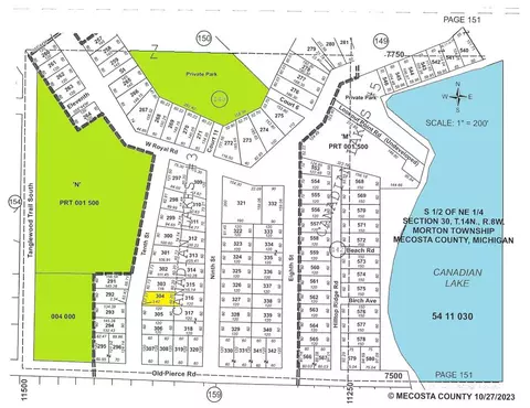 7552 10th St, Canadian Lakes, MI 49346