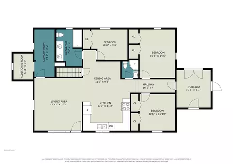 Floorplan - 3221 Irene St, Jackson, MI 49202 photo 1 of 2