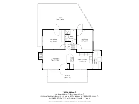 Floorplan - 13647 Prairie Rd, Harbert, MI 49115 photo 1 of 1