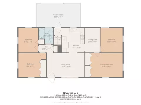 Floorplan - 233 E Clark St, Jackson, MI 49203 photo 1 of 3