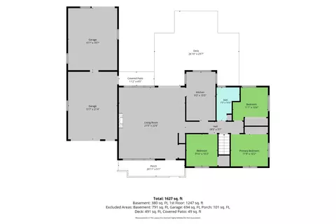 Floorplan - 152 S Webster St, White Cloud, MI 49349 photo 2 of 3