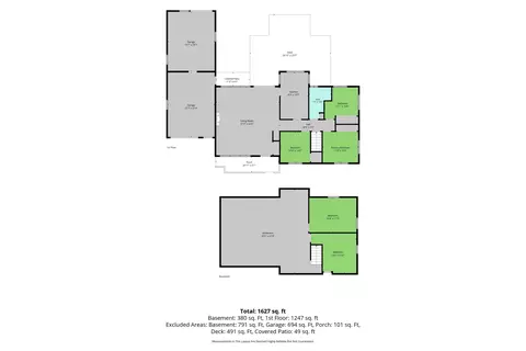 Floorplan - 152 S Webster St, White Cloud, MI 49349 photo 1 of 3