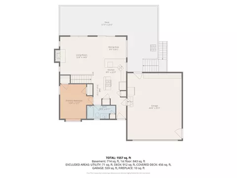 Floorplan - 11902 N Waldron Rd, Jerome, MI 49249 photo 2 of 2