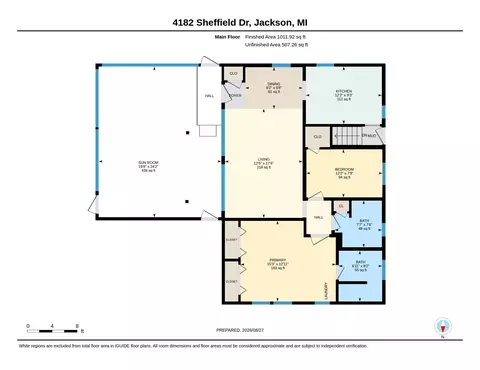 Floorplan - 4182 Sheffield Dr, Jackson, MI 49203 photo 1 of 2