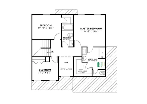 Floorplan - 502 Wilson St, Jackson, MI 49203 photo 2 of 3