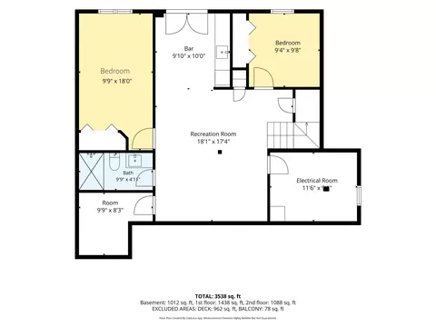 Floorplan - 2475 Cedar Path, St. Joseph, MI 49085 photo 1 of 4