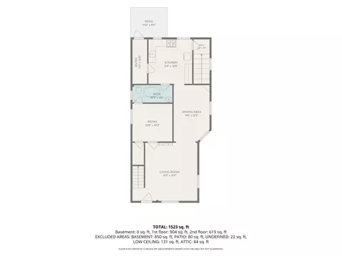 Floorplan - 502 S Elm Ave, Jackson, MI 49203 photo 2 of 8