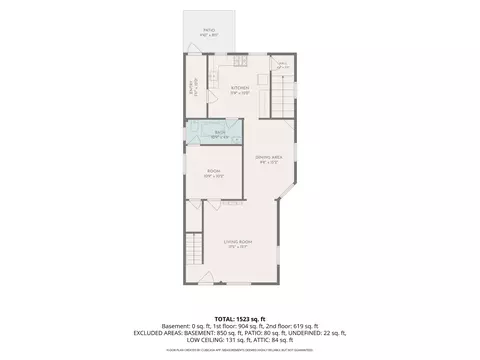 Floorplan - 502 S Elm Ave, Jackson, MI 49203 photo 7 of 8