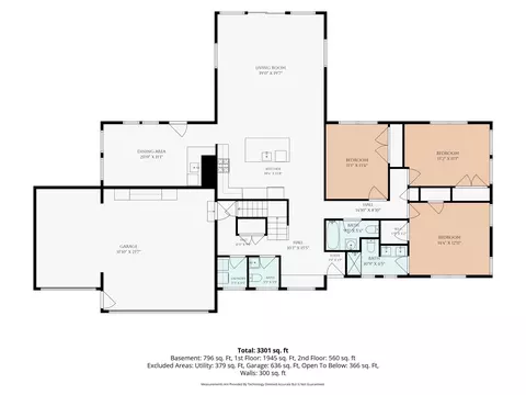 Floorplan - 8548 Conservation St NE, Ada, MI 49301 photo 1 of 3