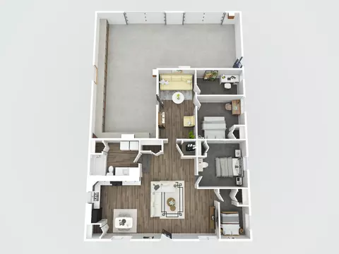 Floorplan - 828 S Wicker Rd SE, Stanton, MI 48888 photo 2 of 3