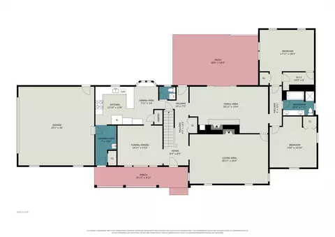 Floorplan - 1337 Badgley Rd, Jackson, MI 49203 photo 2 of 8