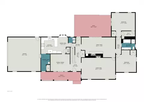 Floorplan - 1337 Badgley Rd, Jackson, MI 49203 photo 6 of 8