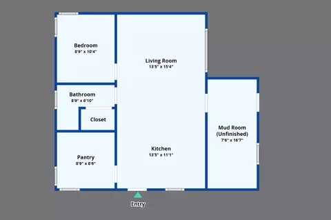 Floorplan - 6504 E 12th St, White Cloud, MI 49349 photo 1 of 1