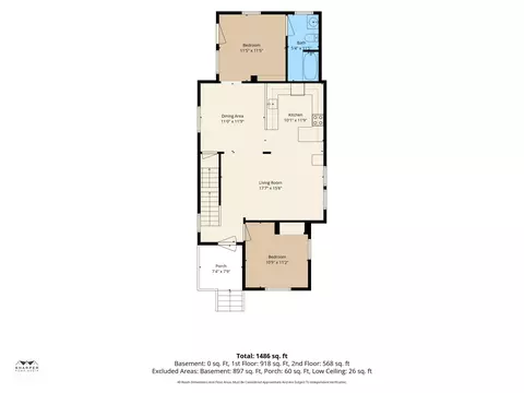 Floorplan - 1301 Deyo St, Jackson, MI 49201 photo 1 of 7