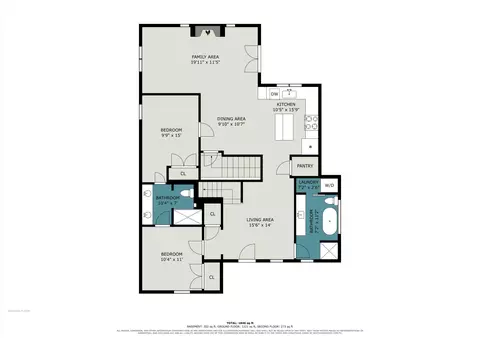 Floorplan - 110 Sycamore St E, Three Oaks, MI 49128 photo 2 of 3
