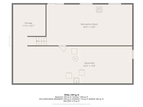 Floorplan - 2543 Tricia Dr, Jackson, MI 49201 photo 2 of 3