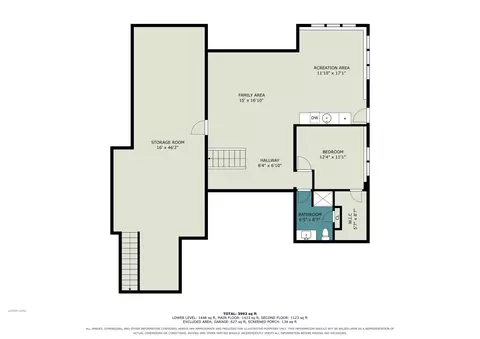 Floorplan - 140 E Gull Lake Dr, Augusta, MI 49012 photo 3 of 5