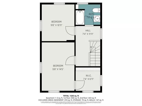 Floorplan - 711 Maple St, Three Rivers, MI 49093 photo 2 of 6