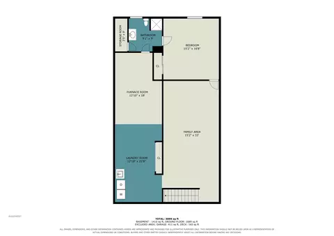 Floorplan - 613 Spring St, Three Rivers, MI 49093 photo 3 of 3