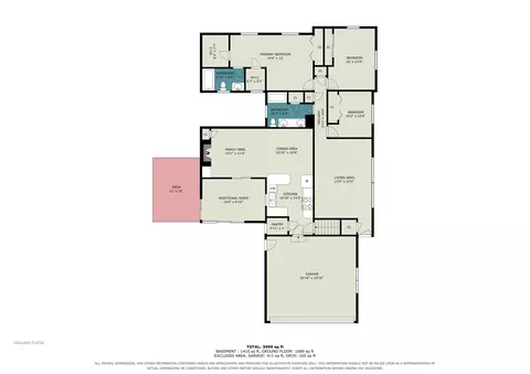 Floorplan - 613 Spring St, Three Rivers, MI 49093 photo 2 of 3