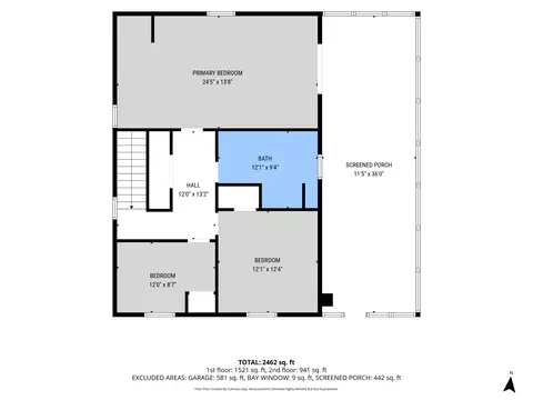 Floorplan - 907 Second St, Pullman, MI 49450 photo 2 of 3