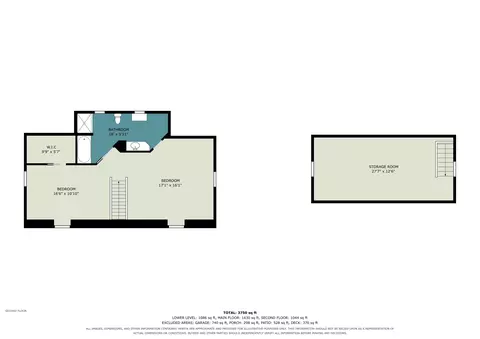 Floorplan - 9897 Fleming Rd, Dexter, MI 48130 photo 2 of 8