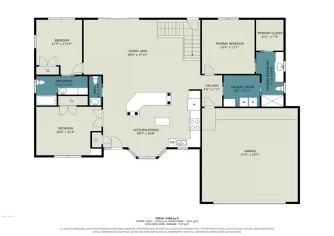 Floorplan - 6363 Alger St, Allendale, MI 49401 photo 1 of 2