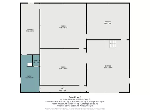 Floorplan - 9055 Kellogg Dr, Reading, MI 49274 photo 1 of 6