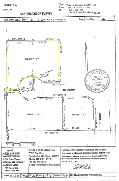 Parcel C Dot, Croswell, MI 48422