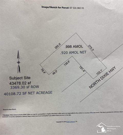 N Dixie, Newport, MI 48166