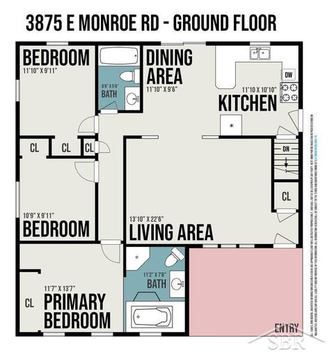 3875 E Monroe Rd, Midland, MI 48642 photo 4