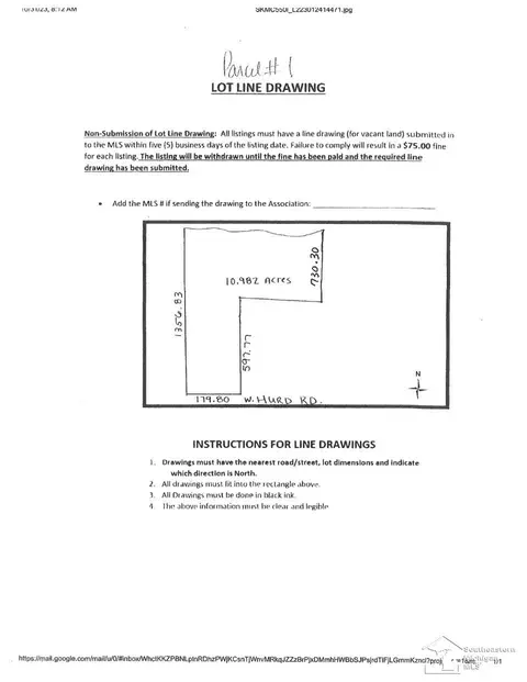 0 W Hurd Rd #LOT 1, Monroe, MI 48162