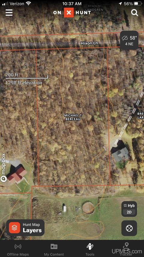 Tbd Hixon Lane, Florence T-wi, WI 54121