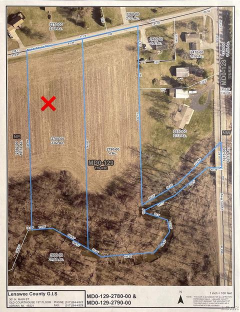 5000 Blk Sand Creek Hwy Parcel A, Adrian, MI 49221