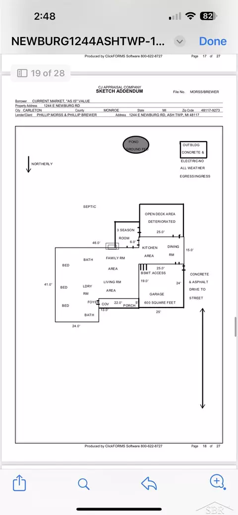 1244 E Newburg, Carleton, MI 48117 photo 29