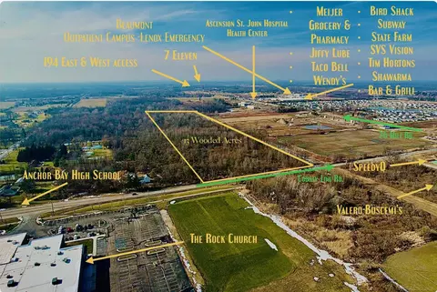 County Line, Chesterfield Twp, MI 48047