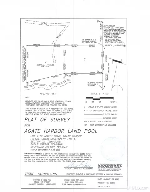 Tbd North Point, Eagle Harbor, MI 49950