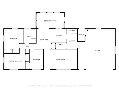 Floorplan - 4075 W Pratt Lk, Gladwin, MI 48624 photo 1 of 1