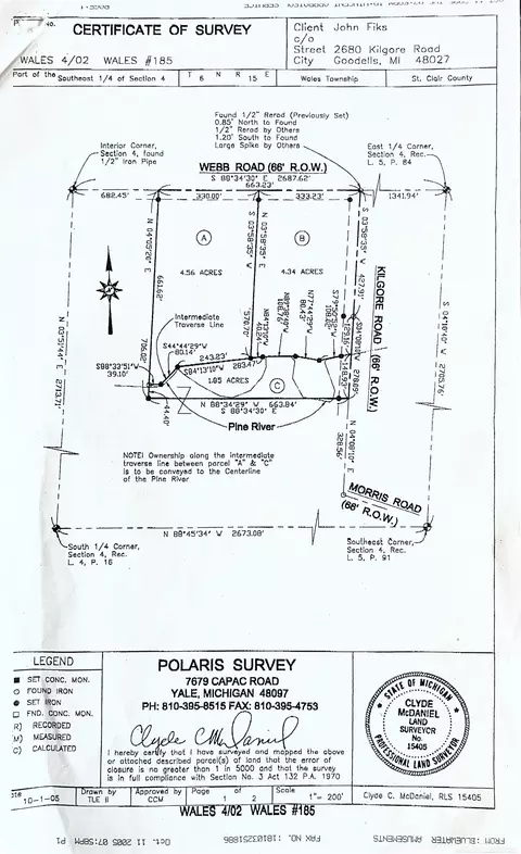 Parcel A Webb, Goodells, MI 48027 photo 4