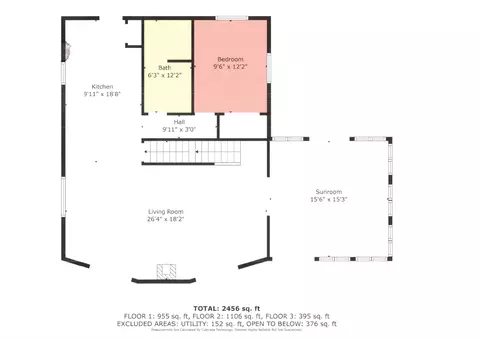 Floorplan - 1842 Linksview, Gladwin, MI 48624 photo 1 of 3