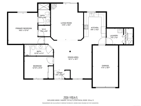 Floorplan - 45783 Cagney, Macomb, MI 48044 photo 1 of 2