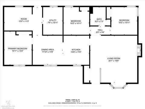 Floorplan - 223 S Bartlett, Saint Clair, MI 48079 photo 1 of 1