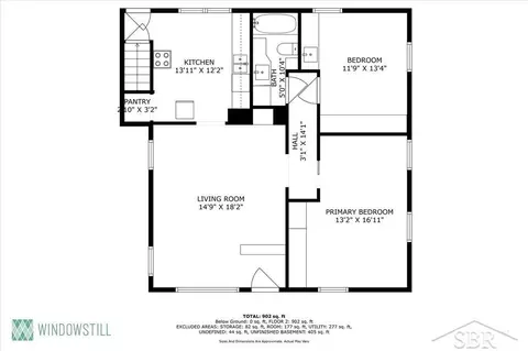 Floorplan - 302 E Sugnet, Midland, MI 48642 photo 3 of 3