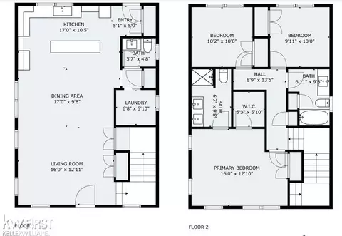 Floorplan - 417 W Second, Flint, MI 48503 photo 1 of 2
