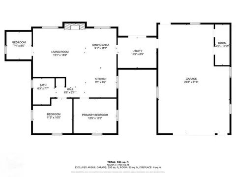 Floorplan - 3740 E Cedar, Black River, MI 48721 photo 1 of 1